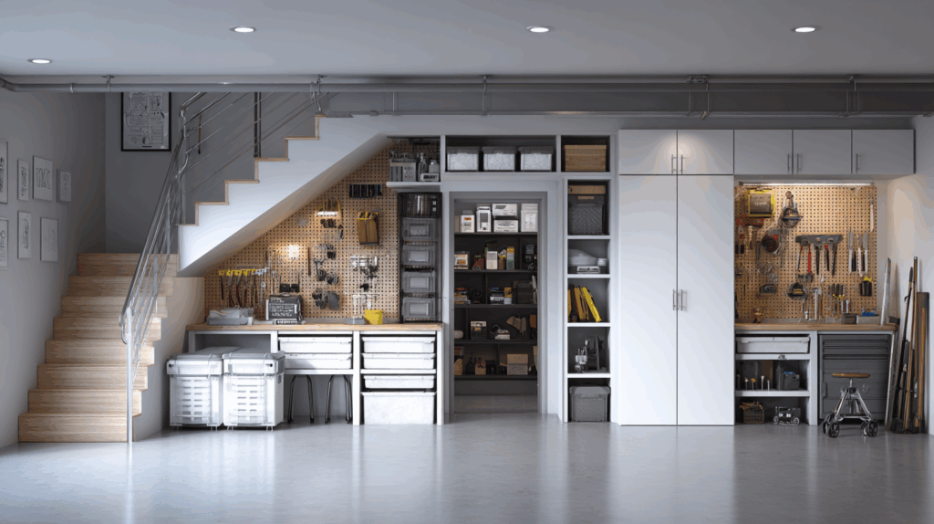 Basement Storage and Organization Systems