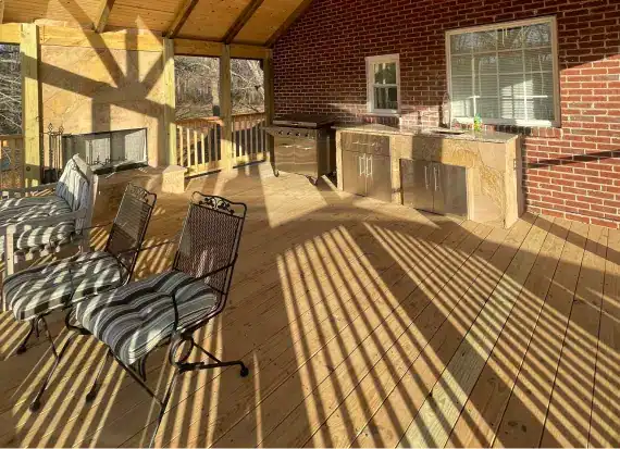 Custom Deck Construction Project in Atlanta