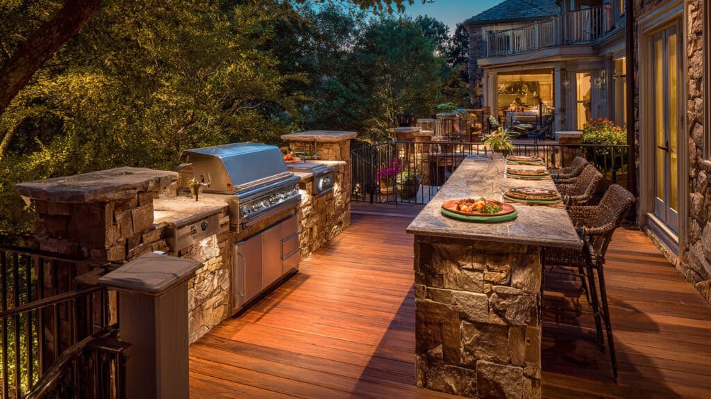 Integrated Outdoor Kitchens