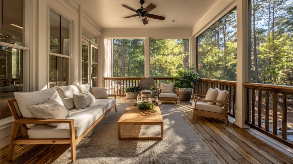 Screened Porch and Deck Combinations