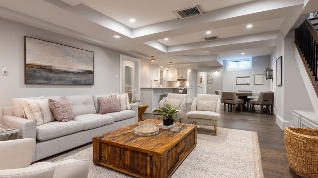 Finished Living Space Basements