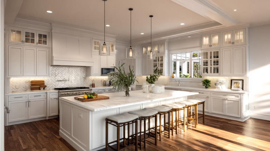 Kitchen Lighting and Electrical Features