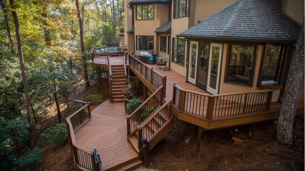 Multi-Level Terraced Decks