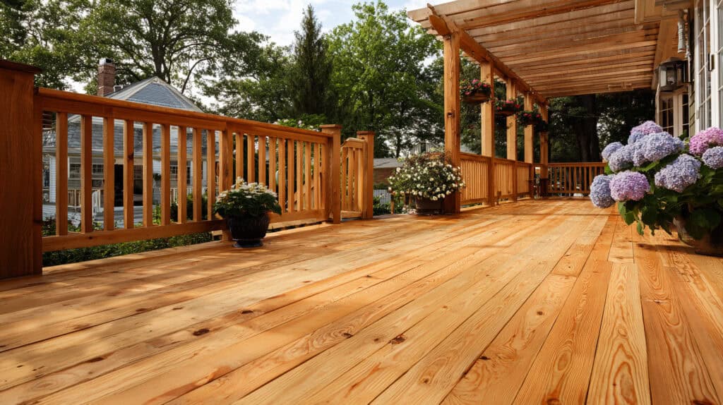 Wood Decking - Timeless Natural Beauty