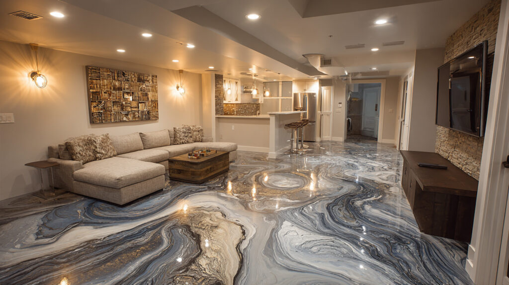 Basement Floor Finishing