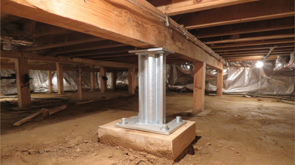 Crawl Space Structural Repairs