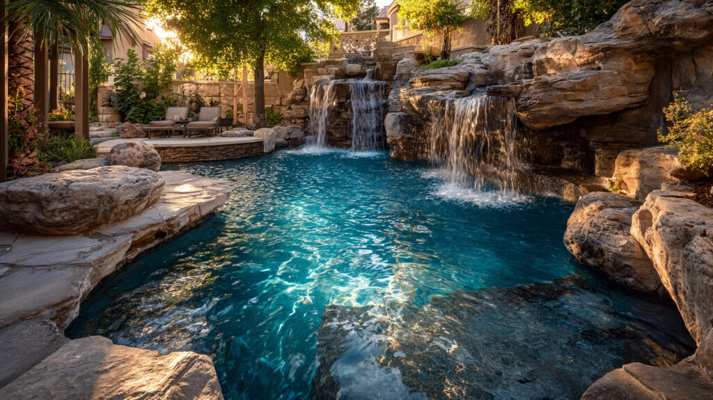 Modern Pool Features and Add-Ons