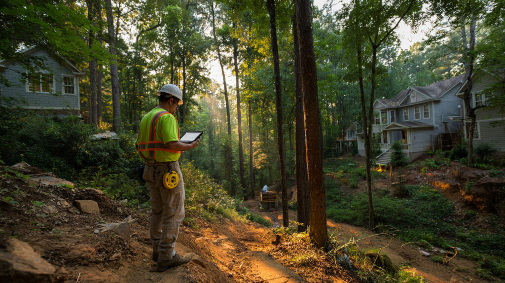 Site Evaluation for Modular Home Installation in Atlanta