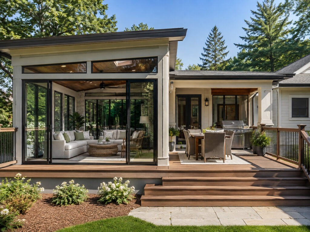 Deck and Sunroom Combinations