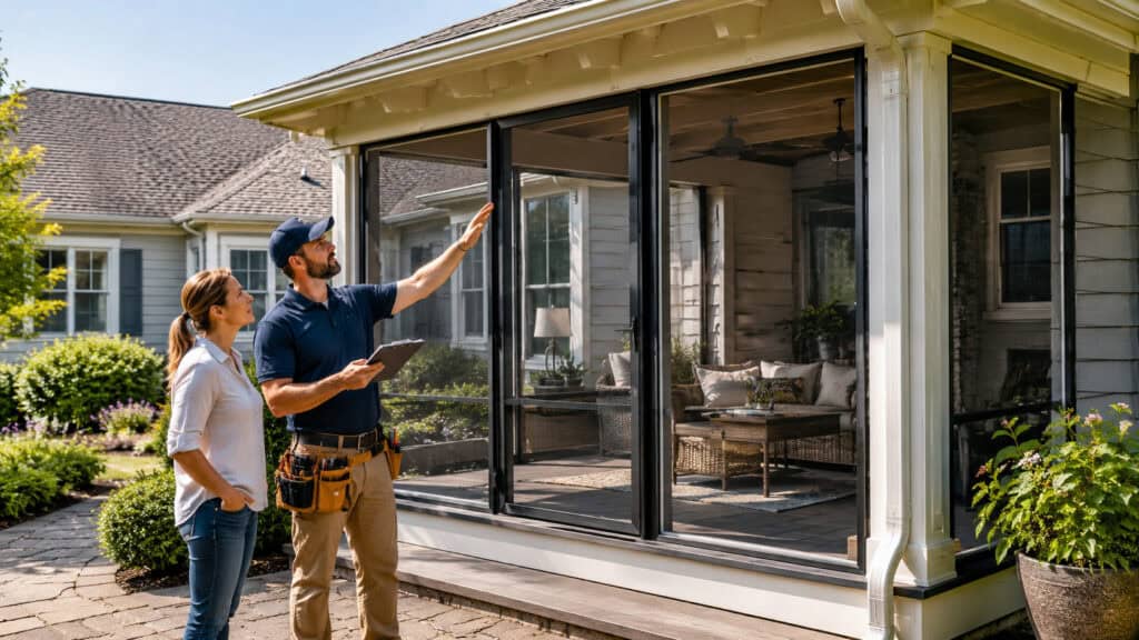Screened Porch Conversions and Patio Enclosures