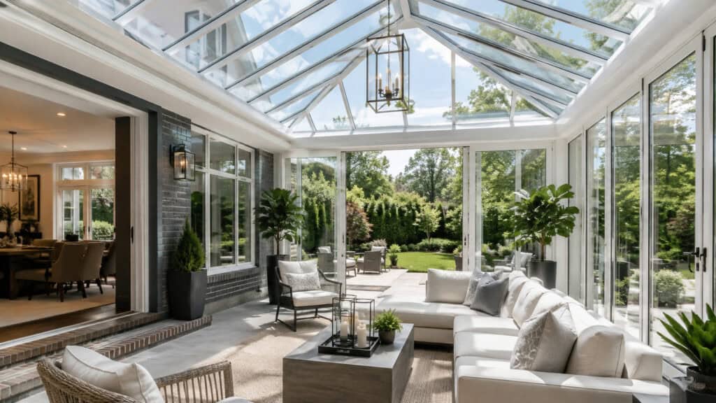 Solariums and Glass-Roof Rooms